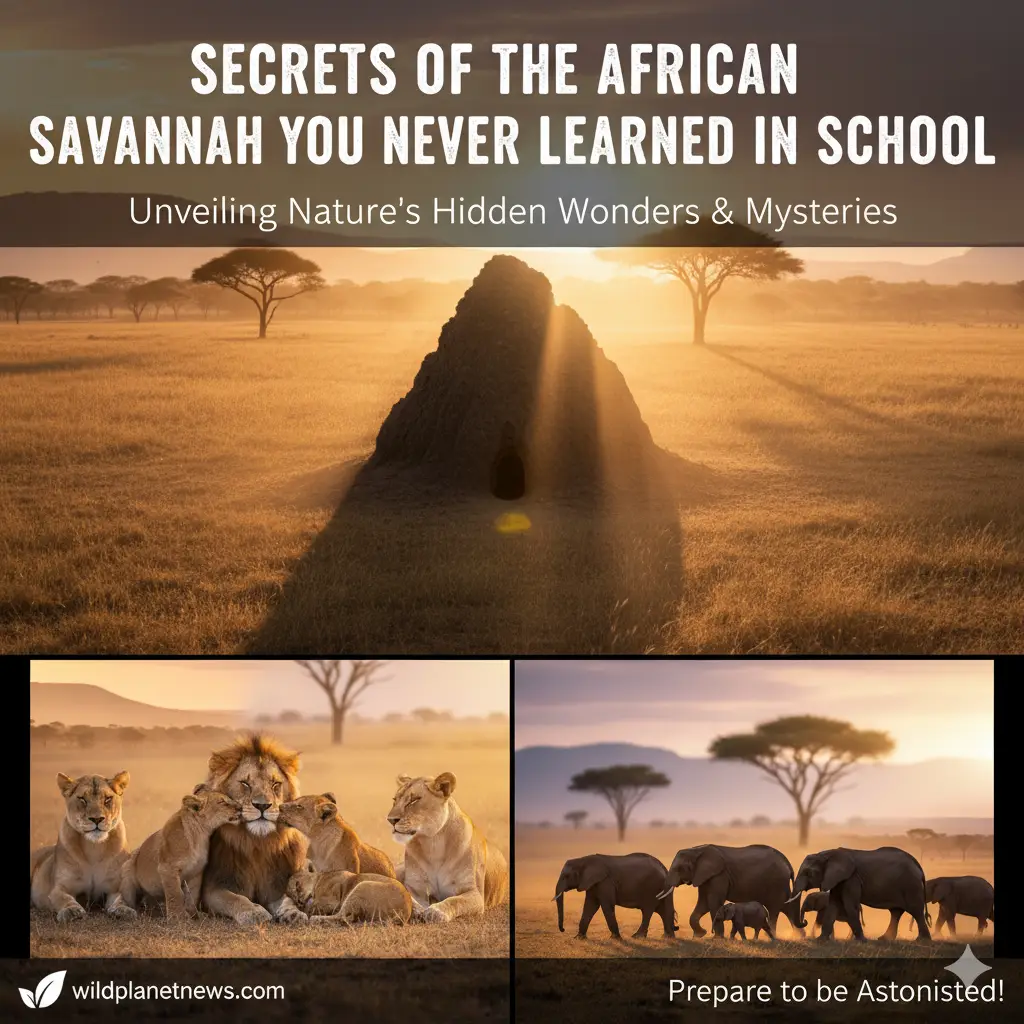 Secrets of the African Savannah You Never Learned in School