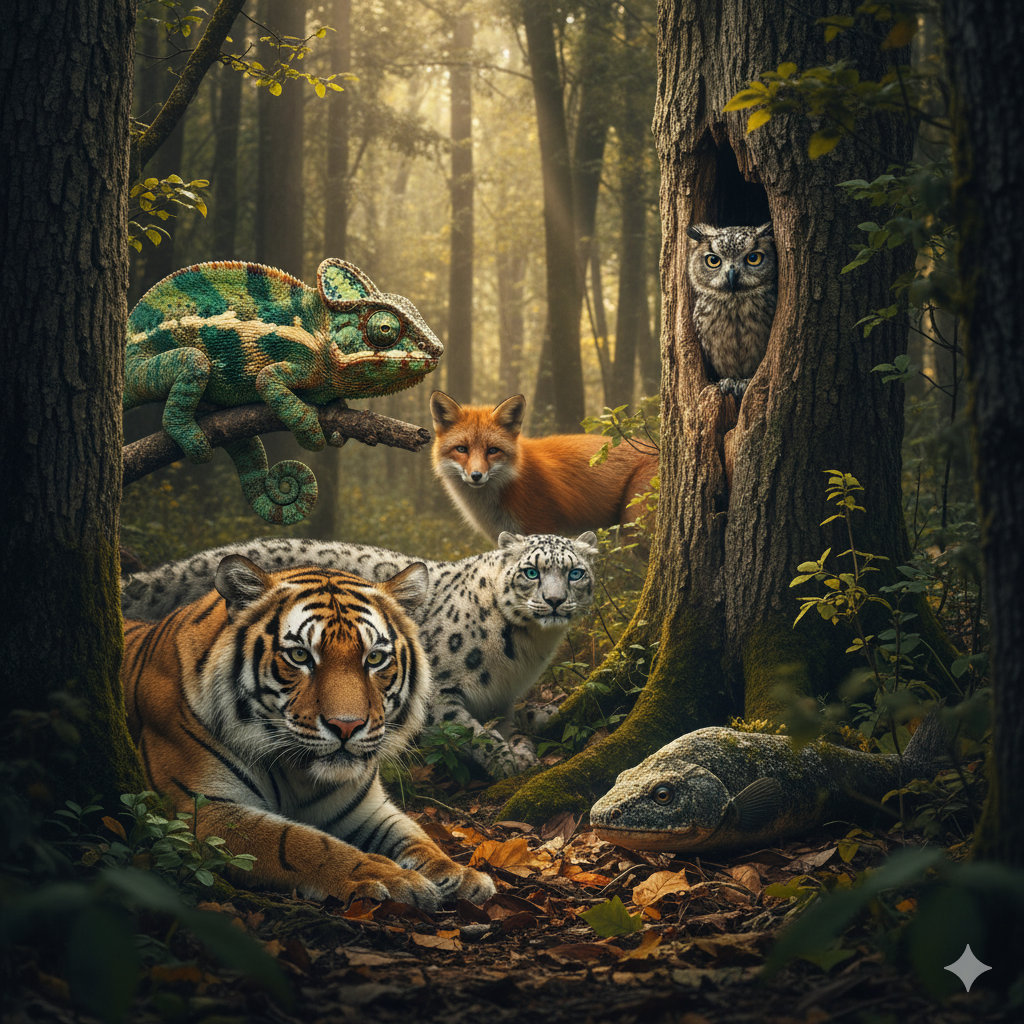 The Hidden Lives of Forest Dwellers