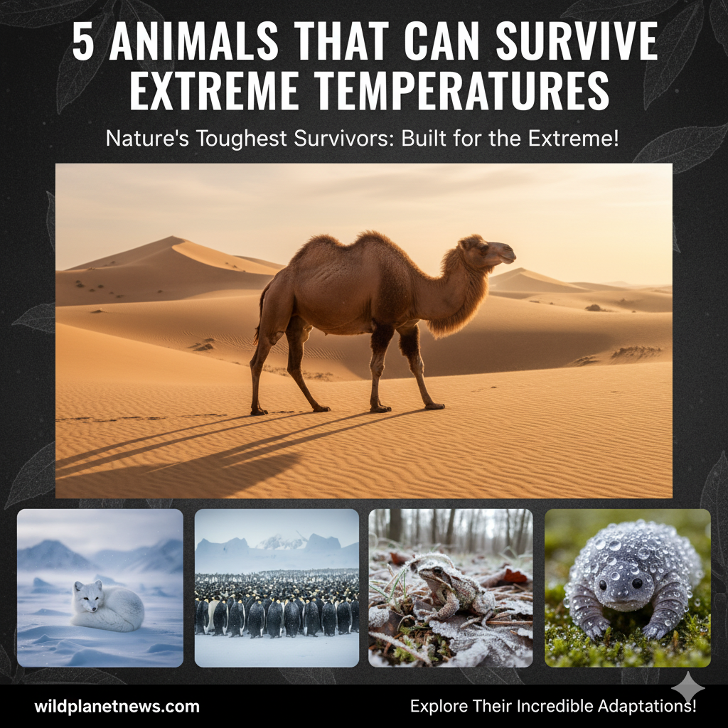 5 Animals That Can Survive Extreme Temperatures