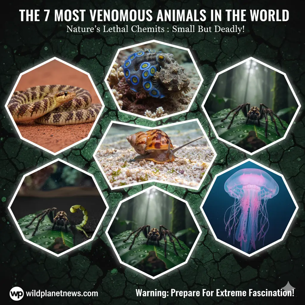 The 7 Most Venomous Animals in the World