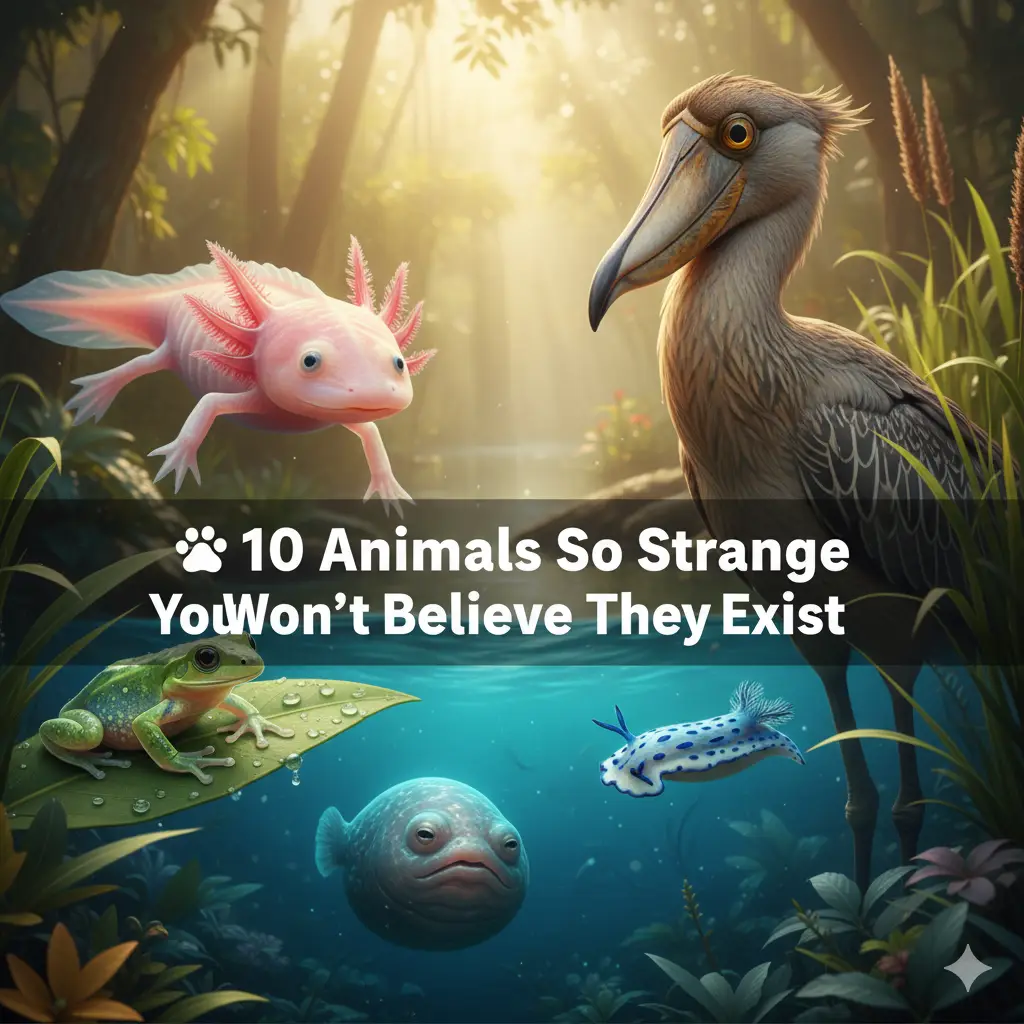 10 Animals So Strange You Won’t Believe They Exist