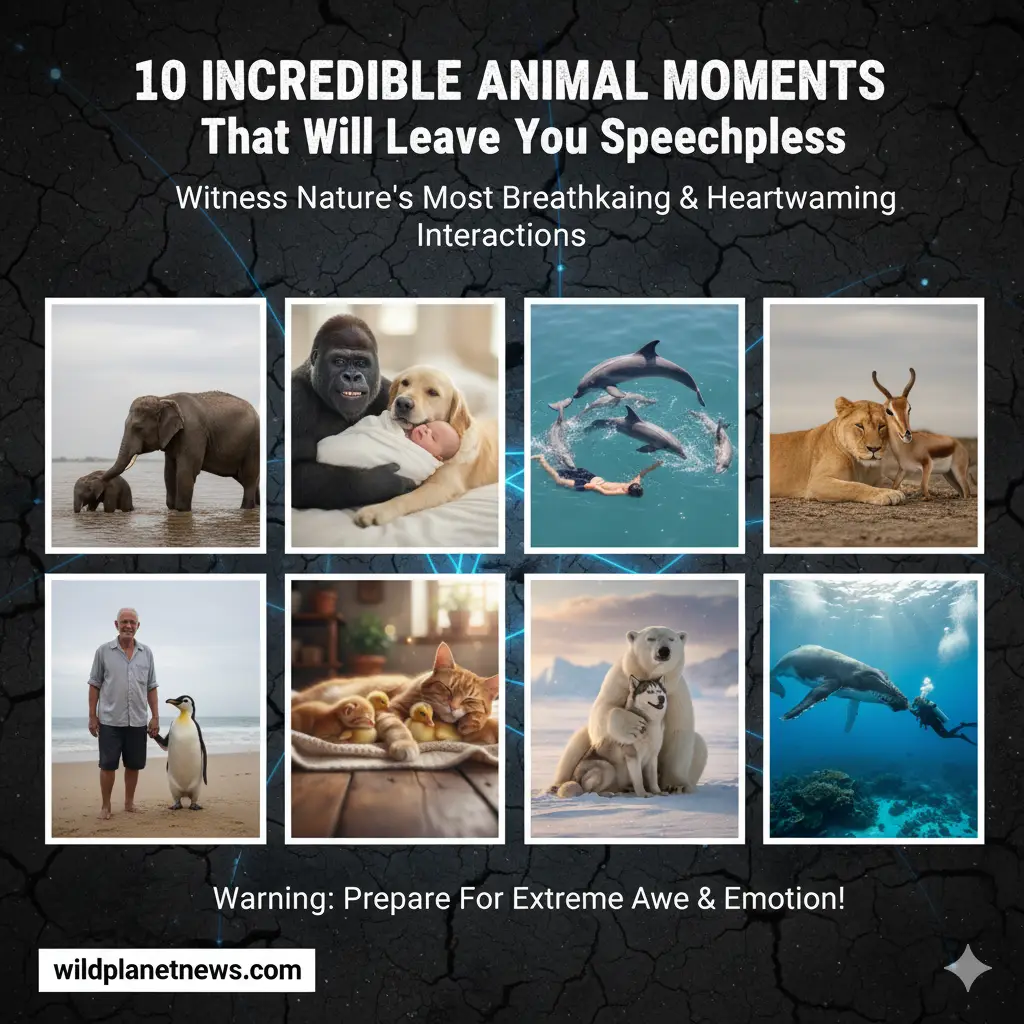 10 Incredible Animal Moments That Will Leave You Speechless